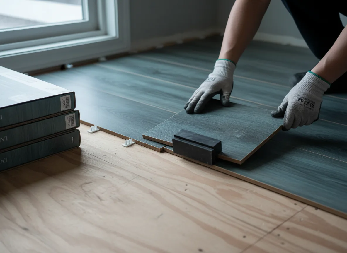 Luxury Vinyl Plank Installation company in Cooks, MI
